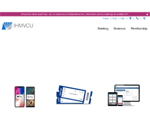 Tablet Screenshot of ihmvcu.org